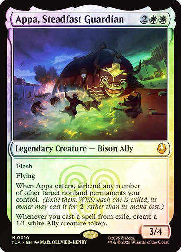 Appa, Steadfast Guardian (TLA) (10) / Foil