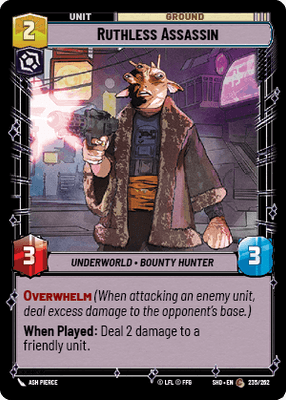 Ruthless Assassin (SHD_#235/262)