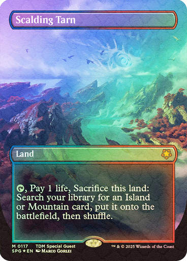 Scalding Tarn (SPG) (117) / Dragonscale Borderless / Foil