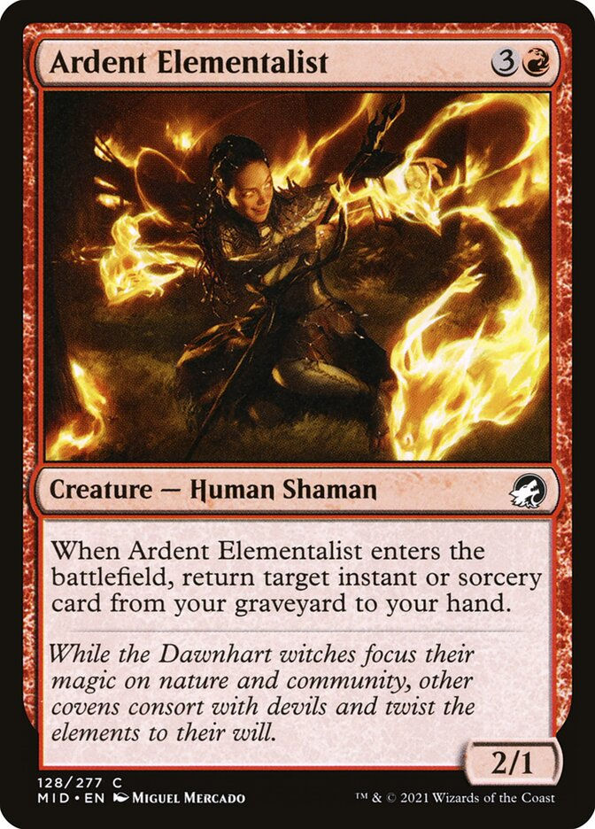 Ardent Elementalist (MID) (128)