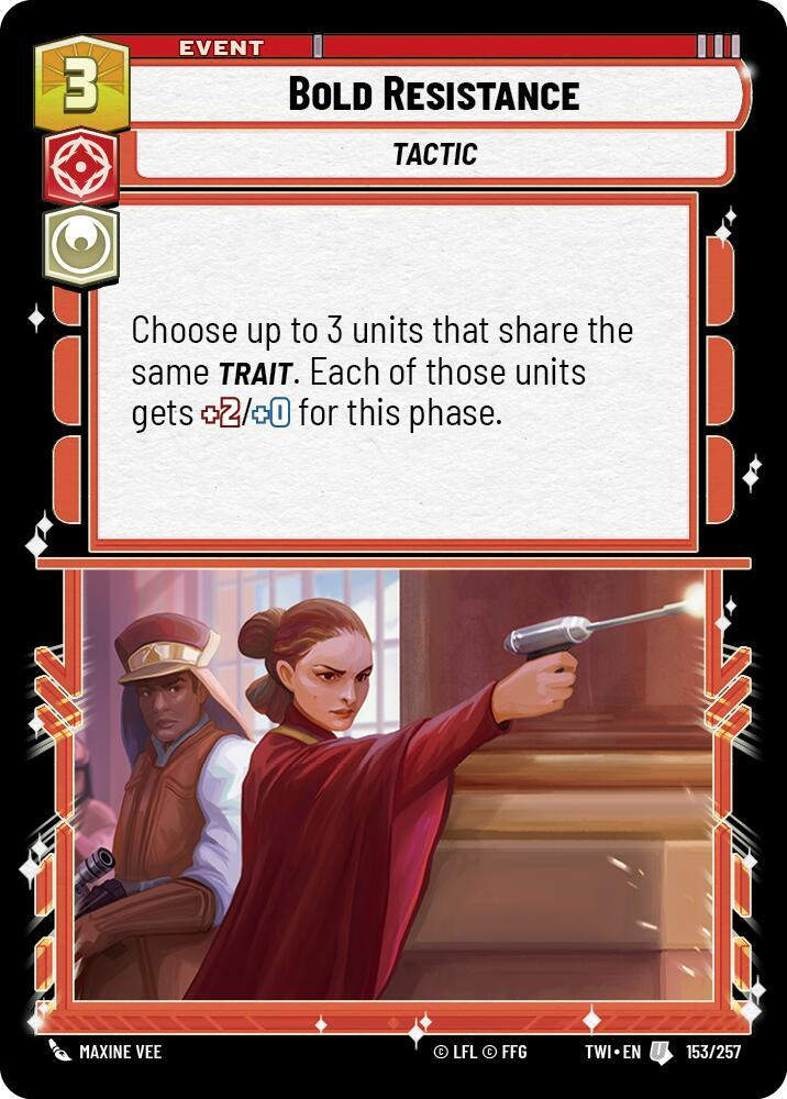 Bold Resistance (TWI) (153/257) / Foil