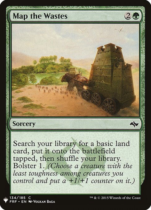 Map the Wastes (PLST) (FRF-134)