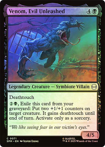 Venom, Evil Unleashed (SPM) (71) / Foil