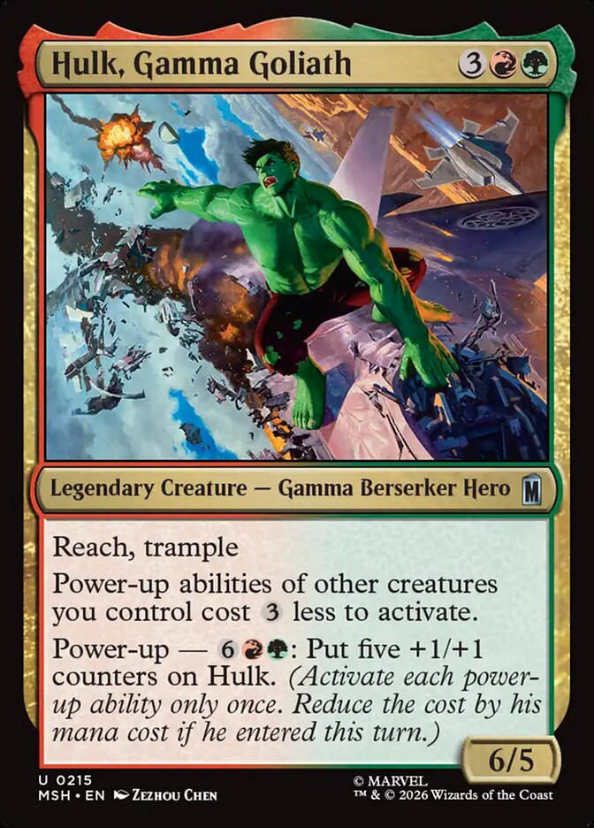 Hulk, Gamma Goliath (MSH) (215)