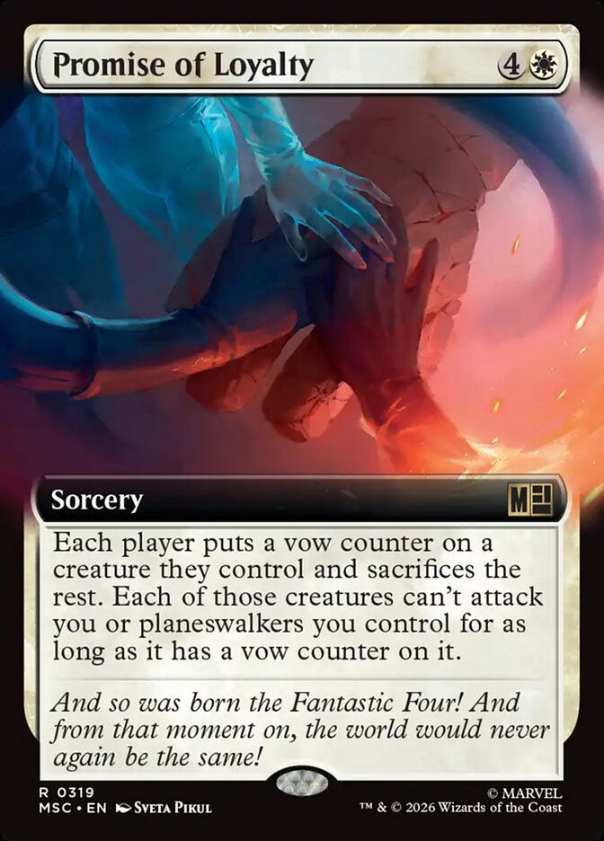 Promise of Loyalty (MSC) (319) / Extended Art