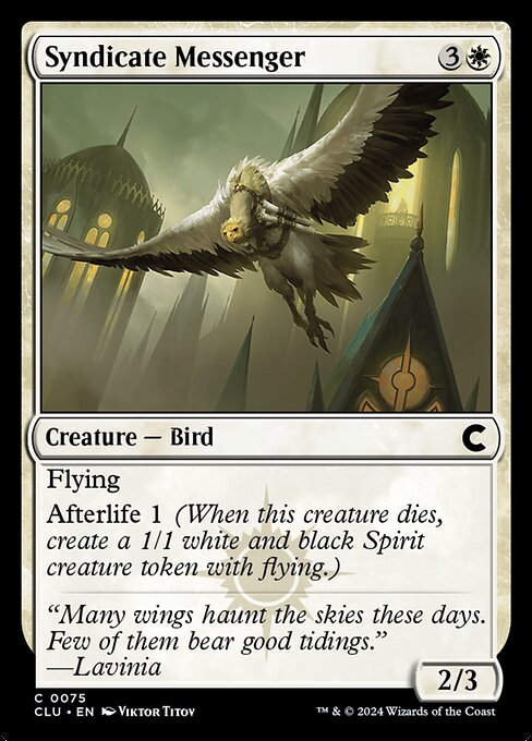 Syndicate Messenger (clu) (75)