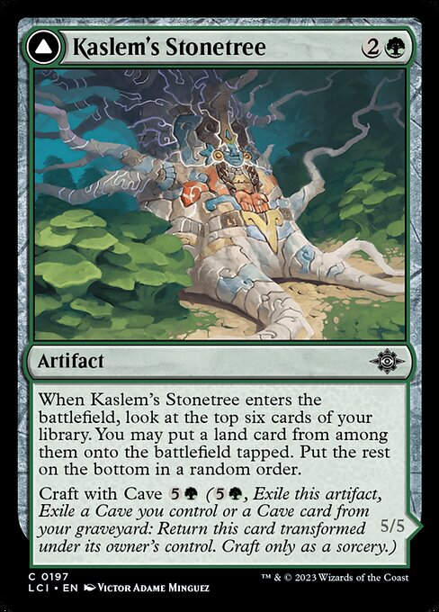 Kaslem's Stonetree // Kaslem's Strider (lci)