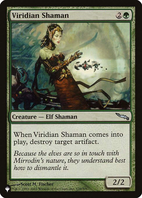Viridian Shaman (PLST) (MRD-139)