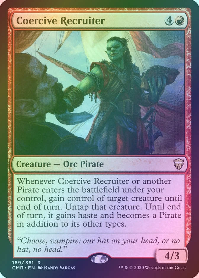 Coercive Recruiter (CMR) (169) / Foil
