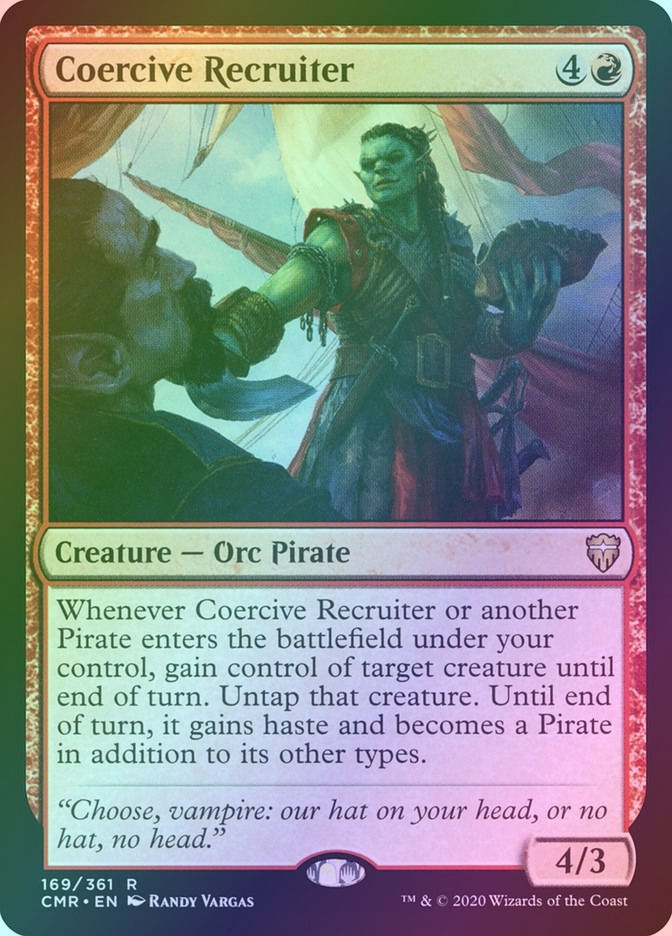 Coercive Recruiter (CMR) (169) / Foil