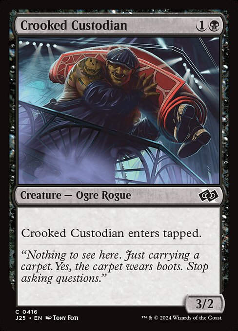 Crooked Custodian (J25) (416)