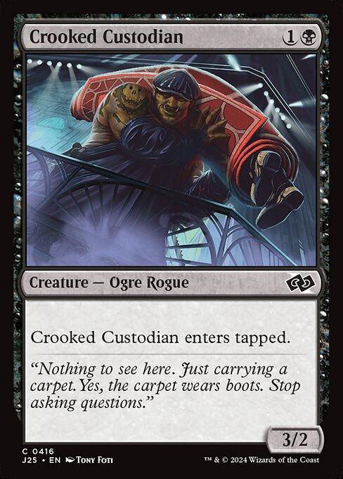 Crooked Custodian (J25) (416)