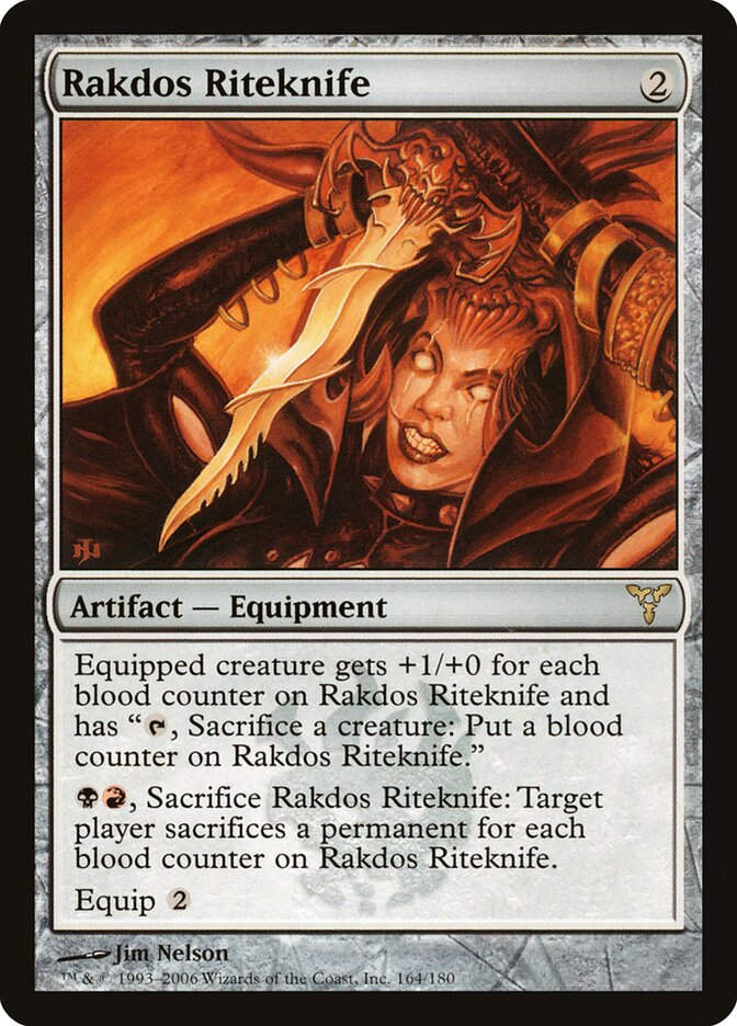 Rakdos Riteknife (DIS) (164)