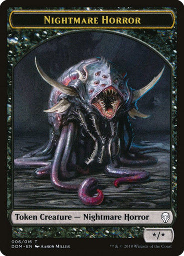 Nightmare Horror Token (TDOM)