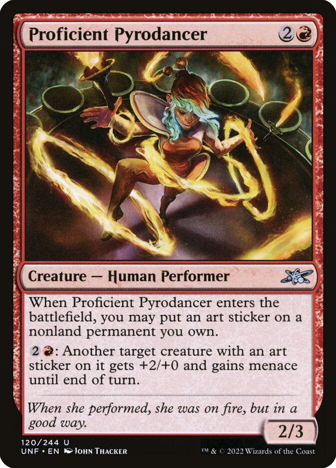 Proficient Pyrodancer (UNF) (120)