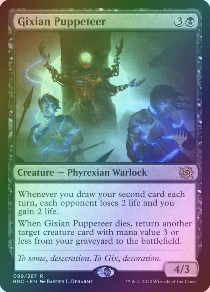 Gixian Puppeteer (PBRO) (99p) / Foil