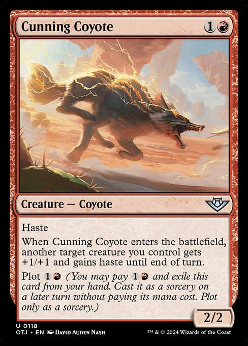 Cunning Coyote (otj) (118)