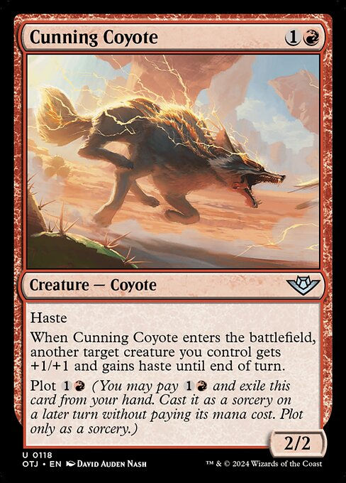 Cunning Coyote (otj) (118)