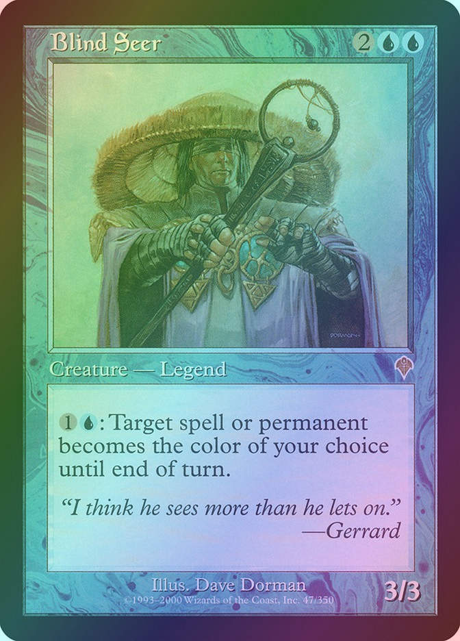 Blind Seer (INV) (47) / Foil