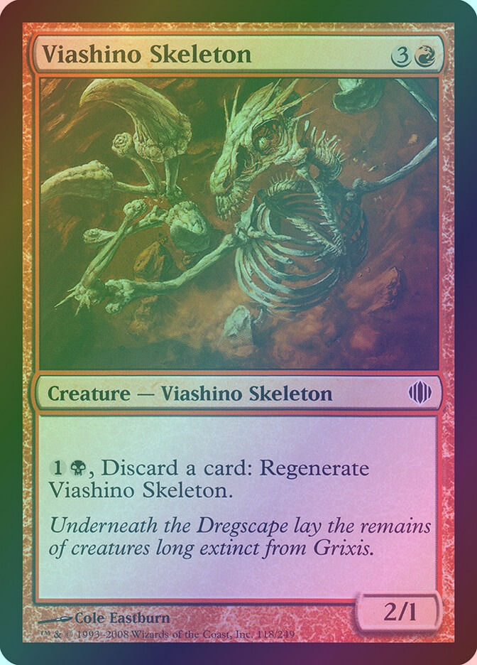 Viashino Skeleton (ALA) (118) / Foil