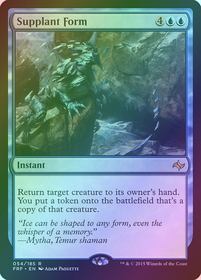 Supplant Form (FRF) (54) / Foil