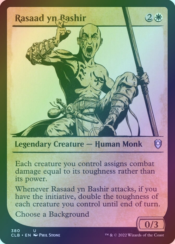 Rasaad yn Bashir (CLB) (380) / Showcase / Foil