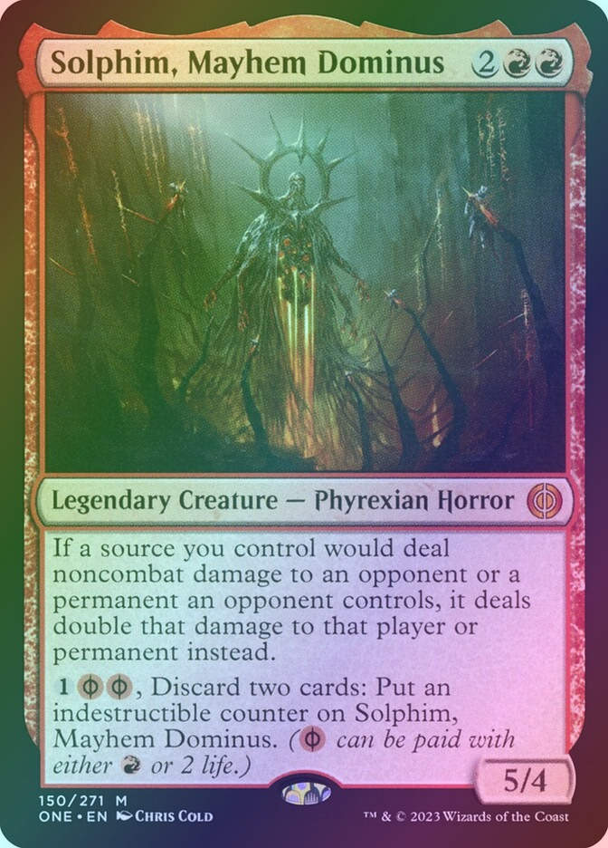 Solphim, Mayhem Dominus (ONE) (150) / Foil