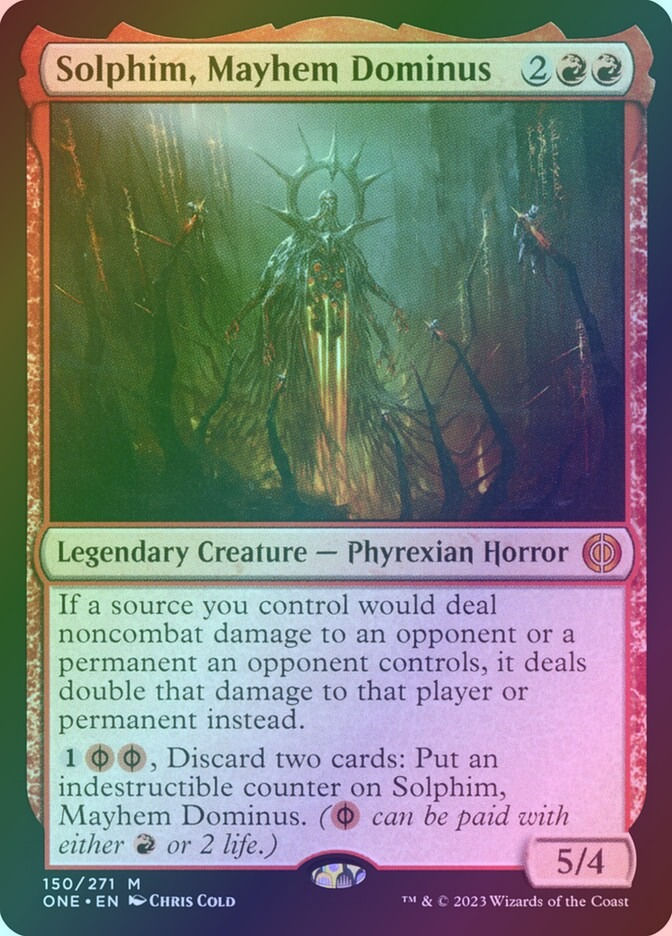 Solphim, Mayhem Dominus (ONE) (150) / Foil