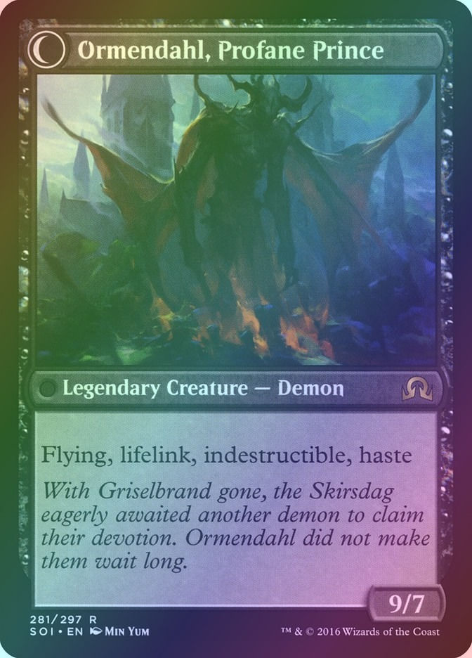 Westvale Abbey // Ormendahl, Profane Prince (SOI) (281) / Foil — cara 2 de 2