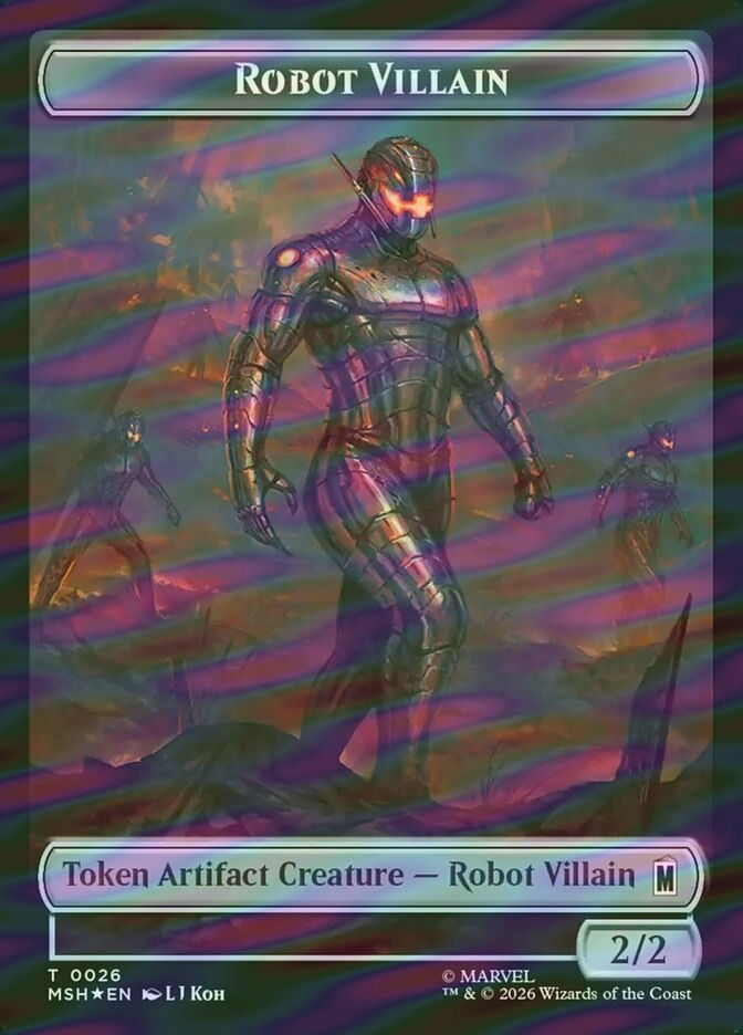 Villain // Robot Villain (TMSH) (25 // 26) / Surge Foil — cara 2 de 2