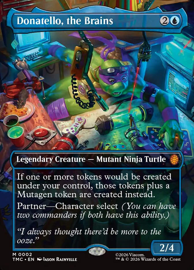 Donatello, the Brains (TMC) (2) / Borderless