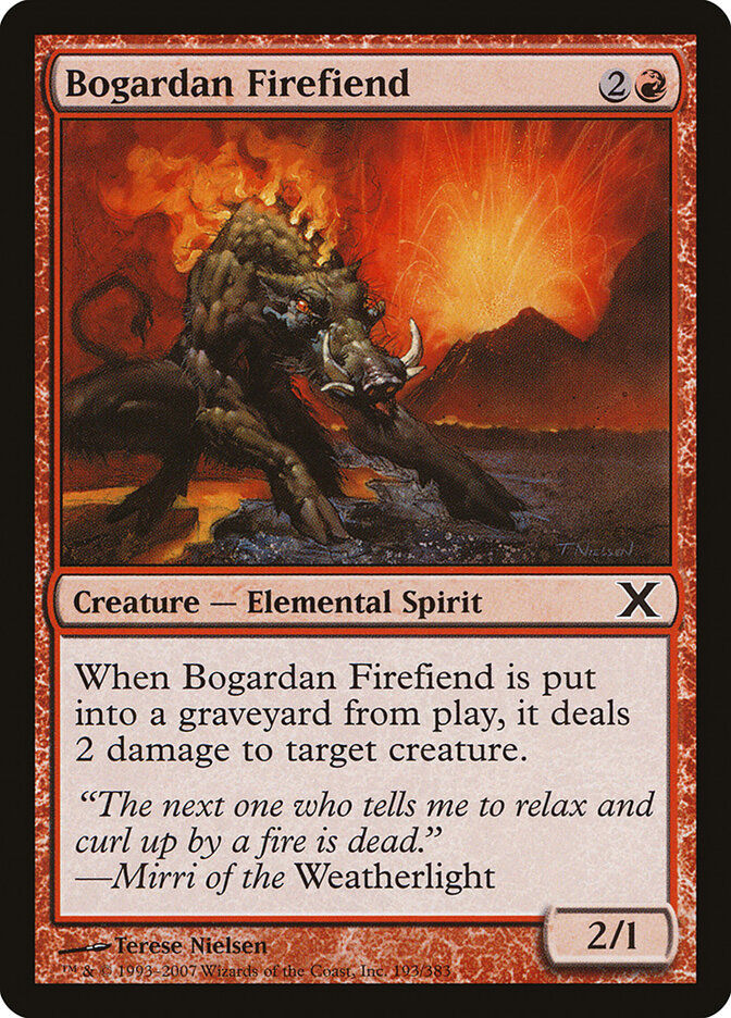 Bogardan Firefiend (10E) (193)