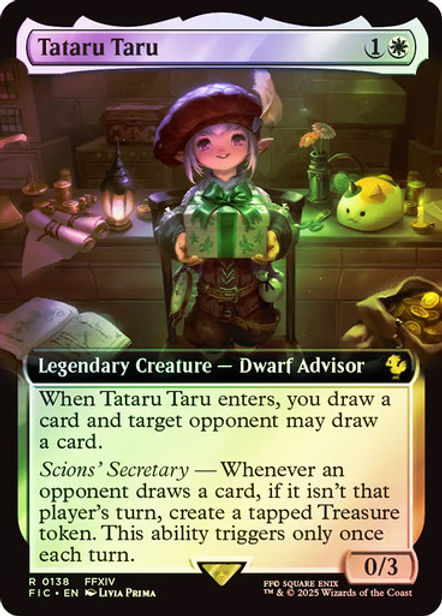Tataru Taru (FIC) (138) / Extended Art / Foil | MTG Wolf México