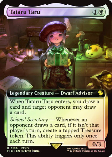 Tataru Taru (FIC) (138) / Extended Art / Foil | MTG Wolf México