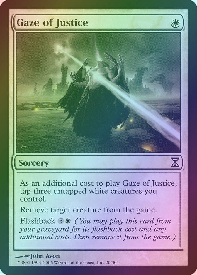 Gaze of Justice (TSP) (20) / Foil