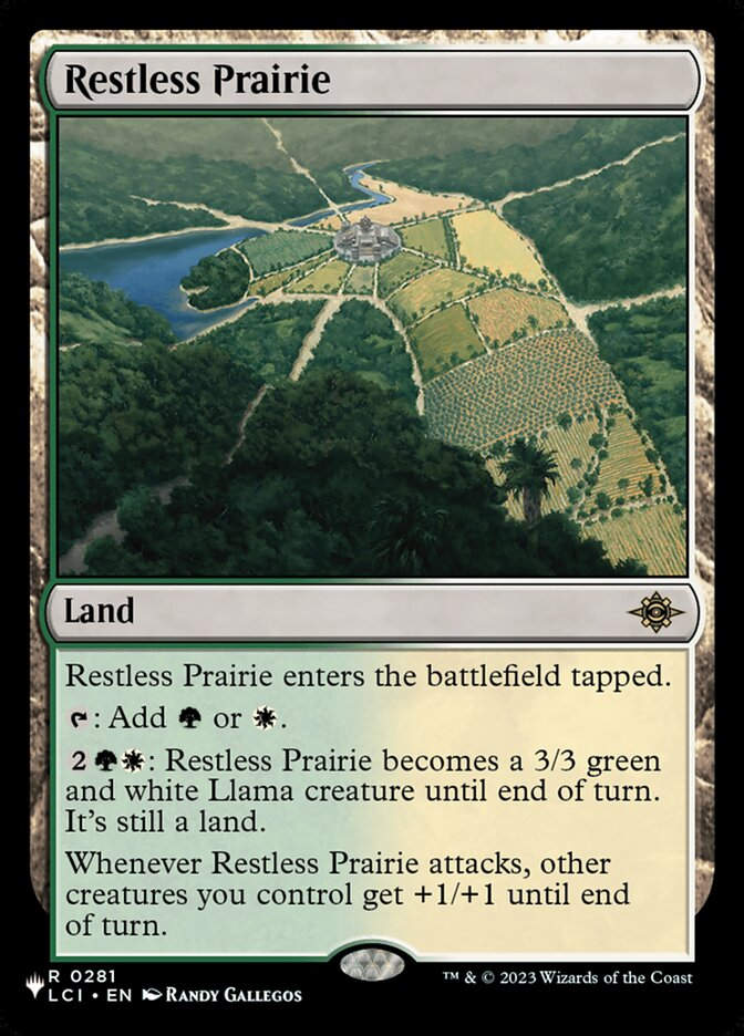 Restless Prairie (PLST) (LCI-281)