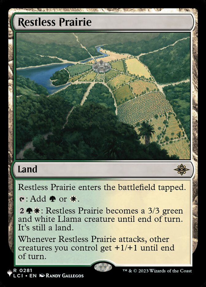 Restless Prairie (PLST) (LCI-281)