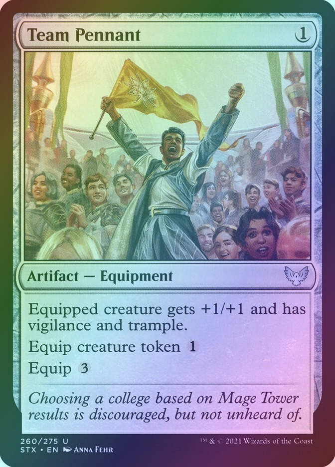 Team Pennant (STX) (260) / Foil