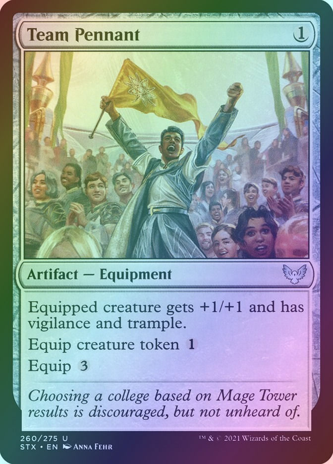 Team Pennant (STX) (260) / Foil