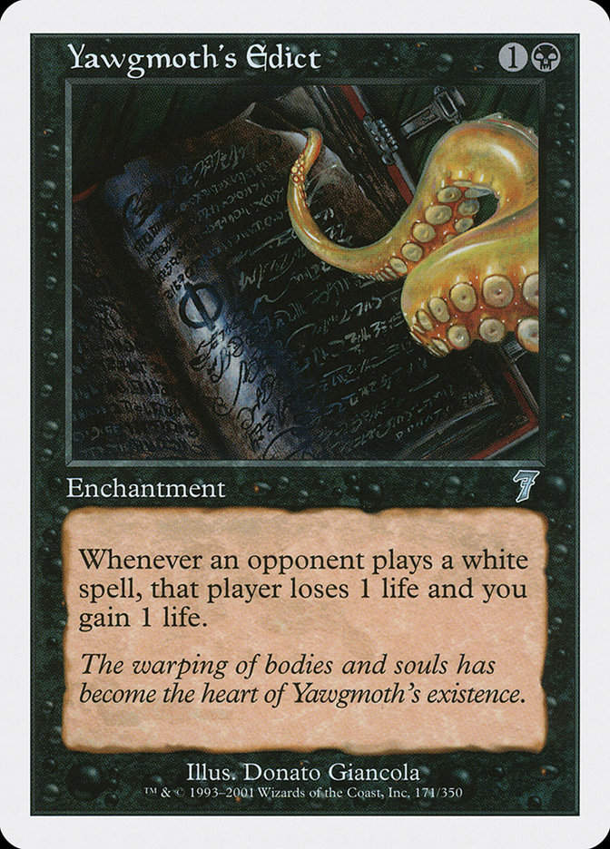 Yawgmoth's Edict (7ED) (171)
