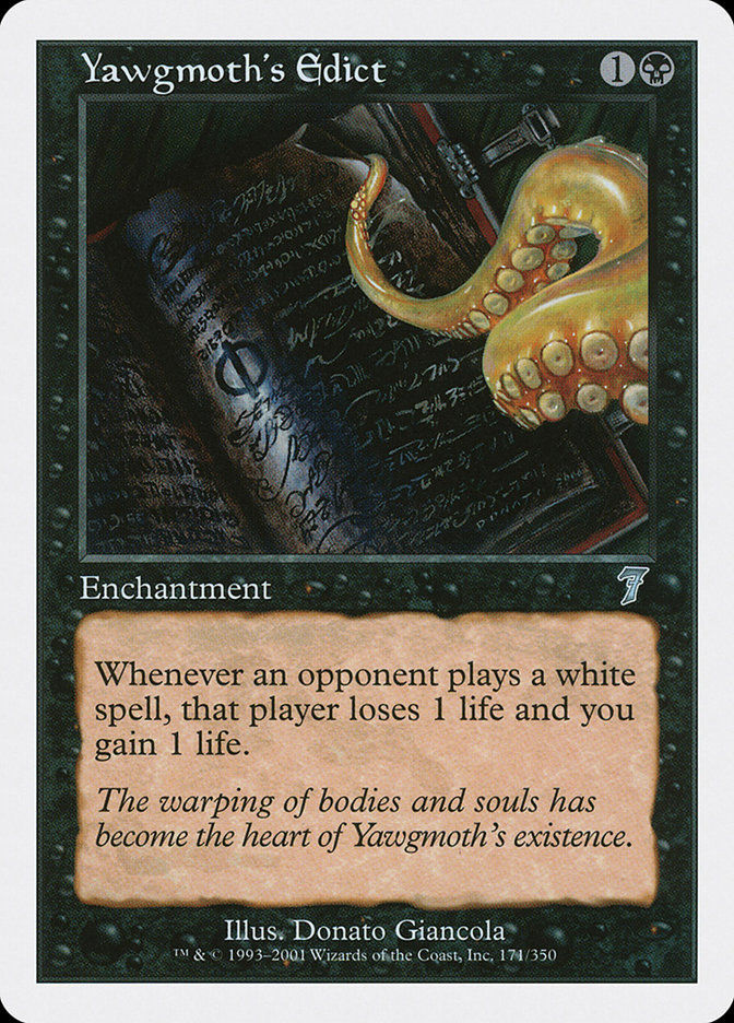 Yawgmoth's Edict (7ED) (171)