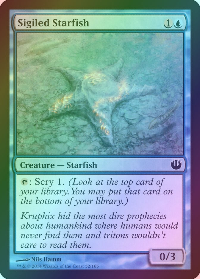 Sigiled Starfish (JOU) (52) / Foil