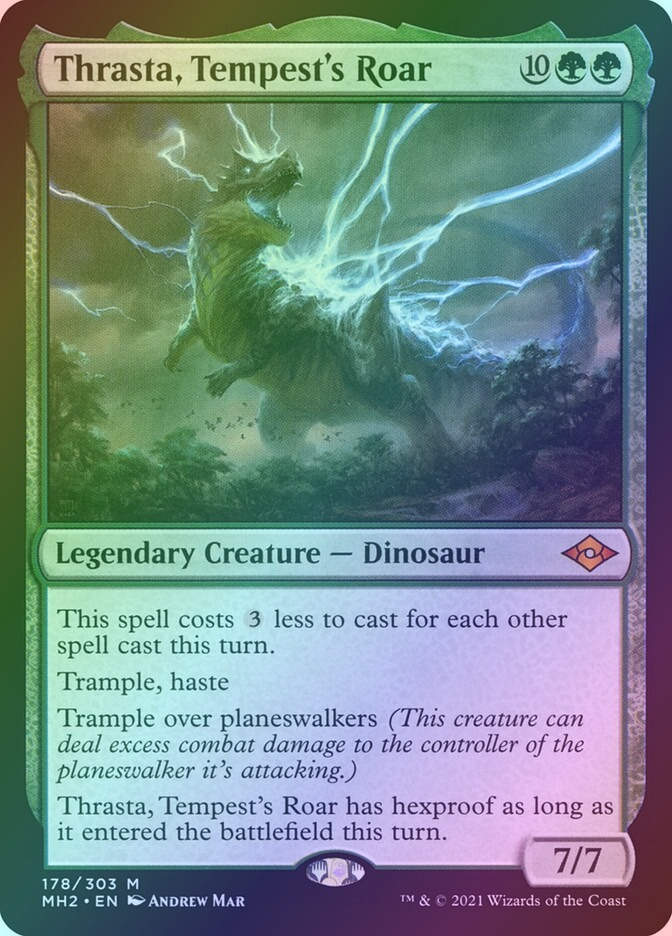 Thrasta, Tempest's Roar (MH2) (178) / Foil