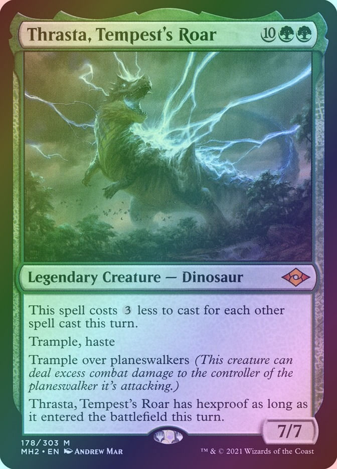 Thrasta, Tempest's Roar (MH2) (178) / Foil
