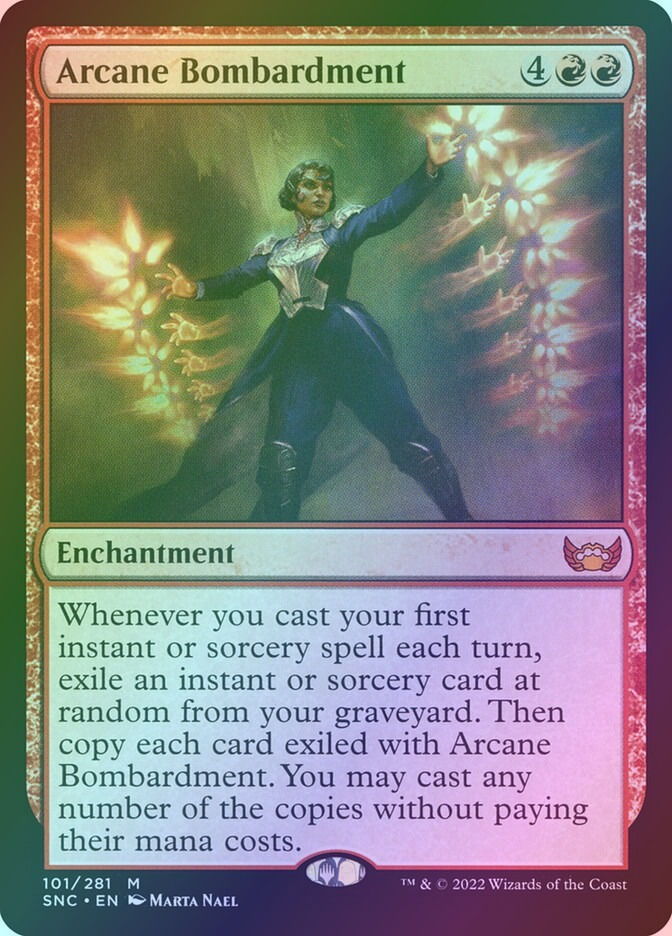 Arcane Bombardment (SNC) (101) / Foil