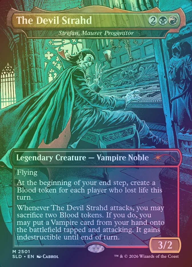 Strefan, Maurer Progenitor (SLD) (2501) / Borderless / Foil