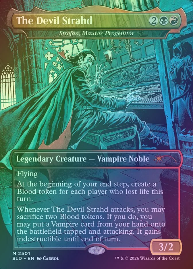 Strefan, Maurer Progenitor (SLD) (2501) / Borderless / Foil