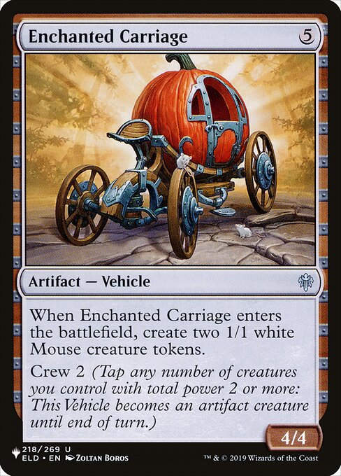 Enchanted Carriage (PLST) (ELD-218)