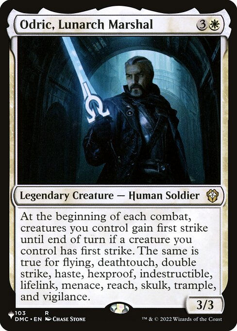 Odric, Lunarch Marshal (PLST) (DMC-103)