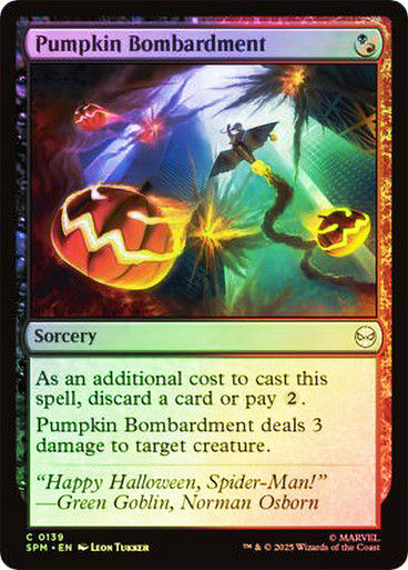 Pumpkin Bombardment (SPM) (139) / Foil